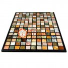 Marble Living Guest Room Table Top Mosaic Muli Inlay Stone Furniture Decor E611