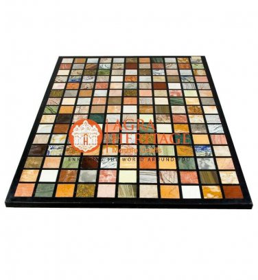 Marble Living Guest Room Table Top Mosaic Muli Inlay Stone Furniture Decor E611