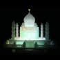 9"x9" Marble Handmade Taj Mahal Statue Inlaid Collectible Thanksgiving Gift Deco