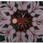 12" Marble Collectible Plate Malachite Inlay Marquetry Floral Art Veterans Gifts
