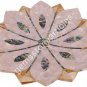 12"x12" Random Art Handmade Fruit Bowl Mop Inlay Gemstone Columbus Gift Decor