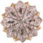 12"x12" Random Art Handmade Fruit Bowl Mop Inlay Gemstone Columbus Gift Decor