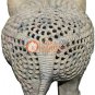 6" Marble Handmade Soap Stone Elephant Sculpture Filigree Bedroom Decor Gifts