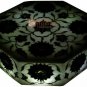 5"x5"x2" White Jewelry Vintage Box Lapis Inlay Pietradura Art Christmas Gift