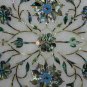 Filigree Design Marble Handicraft Jewelry Box Pauashell Precious Inlay Art E2011