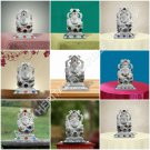 Marble Ganpati Ganesh Statue Unique Design Precious Inlay Stone Gift Decor E1347 Marble Ganpati Ganesh Statue Unique Design Precious Inlay Stone Gift Decor E1347