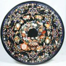 50" Collectible Marble Living Room Table Top Floral Inlay Outdoor Decor H5046A