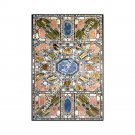 6'x4' Marble Living Room Dining Table Top Scagliola Inlay Furniture Decor E967 6'x4' Marble Living Room Dining Table Top Scagliola Inlay Furniture Decor E967