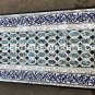 4'x2' Marble Dining Top White Table Online Pauashell Lapis Inlay for Sale E769