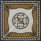 36" Marble Side Coffee Bedroom Table Top Pietradura Mosaic Inlay Home Decor E919