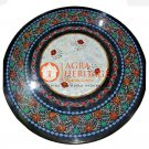 30" Round Black Marble Kitchen Coffee Center Table Top Mosaic Inlay Decor H5681A