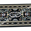 3'x2' Marble Dining Hallway Table Top Pietra Dura Scagliola Inlay Decor E1516