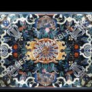 4'x2' Black Marble Dining Hallway Table Top Pietra Dura Inlay Garden Decor H4871 4'x2' Black Marble Dining Hallway Table Top Pietra Dura Inlay Garden Decor H4871