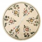 30" Marble Coffee Garden Top Table Marquetry Inlay Decorative Home Gift H5160A