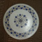 30" Marble Coffee Dining Table Top Lapis Inlaid Pietra Dura Handmade Decor Art