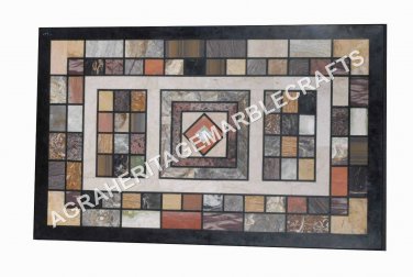 4'x2' Marble Dining Room Top Table Handmade Inlay LIving Room Hallway Decor E503