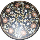 Black Marble Dining Coffee Table Top Inlaid Mosaic Rare Home Hallway Decor H912 Black Marble Dining Coffee Table Top Inlaid Mosaic Rare Home Hallway Decor H912