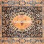White Marvelous Marble Dining Table Marquetry Inlay Art Living Room Decor H4032