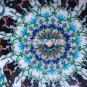 21" Marble Dish Plate Multi Stone Inlay Mosaic Home Decorative Gifts H3127