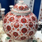 15" Decorative Centerpiece Marble Flower Pot Carnelian Inlay Stone Art Gift E197 15" Decorative Centerpiece Marble Flower Pot Carnelian Inlay Stone Art Gift E197