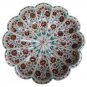 18" Decorative Marble Bowl Carnelian Mosaic Inlay Pietra Dura Home Decor Gifts
