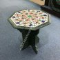 30" Green Marble Coffee Table Top With Stand Multi Inlay Decor Home Bedroom E946