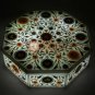 8"x8"x2" Marble Jewelry Vintage Box Malachite Fine Floras Design Christmas Gift
