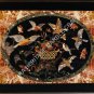 5'x3' Modern Marble Dining Table Top Marquetry Inlay Antique Design Decor H4706B