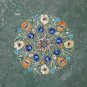 3'x6' Green Marble Top Center Dining Table Semi Precious Inlay Floral Home Decor