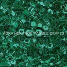 30" Coffee Marble Side Corner Table Top Random Malachite Inlay Patio Decor H4972 30" Coffee Marble Side Corner Table Top Random Malachite Inlay Patio Decor H4972