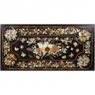 Marble Breakfast Table Butterfly Floral Collectible Inlay Marquetry Decor E637