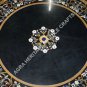 Marble Living Room Round Table Top Multi Marquetry Inlay Occasional Decor E620