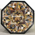 Marble Coffee Table Top Collectible Mosaic Inlay Patio Cyber Monday Decor H3947