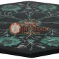 12"X12" Black Marble Top Wall Decor Tile Malachite Inlay Floral Work Home Decor