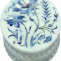 Personalized Marble Jewelry Inlay Box Filigree Design Lapis Lazuli Stone E1993