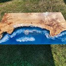 Blue Sea Design Wooden Handmade Corridor Table Top Interior Patio Decor Table