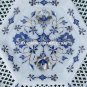 Marble Round Plate Lapis Lazuli Grill Inlay Home Occasional Decorative H4527
