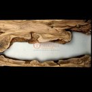 Live Edge Spalted Maple Bar Top White Resin Epoxy Table Top We Make Custom Table Live Edge Spalted Maple Bar Top White Resin Epoxy Table Top We Make Custom Table
