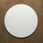 20"x20" White Marble Round Plain Coffee Dining Table Top Home With beveled edge