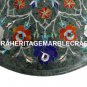 12"x12" Marble Coffee Table Top Precioius Pietra Dura Inlay Floral Decor H1448