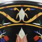 24" Marble Table Handmade Quality Mosaic Inlaid Decorative Pietra Dura Home Arts