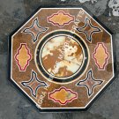 24" Marble Coffee Custom Table Top Pietra Dura Inlay Bedroom Center Decor E1183