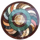 18" Marble Round inlaid Fine Coffee Table Top Marquetry Gifts For Home Decor 18" Marble Round inlaid Fine Coffee Table Top Marquetry Gifts For Home Decor
