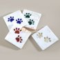 Luxury Marble Inlay Coasters Set 4 Pieccs Plate Dog Foot Art New Home Gifts Deco