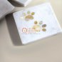 Luxury Marble Inlay Coasters Set 4 Pieccs Plate Dog Foot Art New Home Gifts Deco