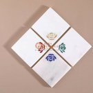 Marble Coaster Plate 4 Pieces Multi Stone Inlay Rose Design Handmade Gifts Ones