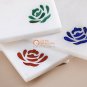 Marble Coaster Plate 4 Pieces Multi Stone Inlay Rose Design Handmade Gifts Ones