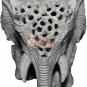 5" Marble Handmade Trunk Up Elephant Statue Best Home Decorative Veterans Gifts