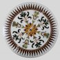 36" Marble Top Dining Table Marquetry Inlay Handmade Arts Outdoor Decor H5164B