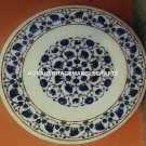 24" Marble Top Coffee Table Lapis Lazuli Inlay Floral Elephant Decor H3124 24" Marble Top Coffee Table Lapis Lazuli Inlay Floral Elephant Decor H3124
